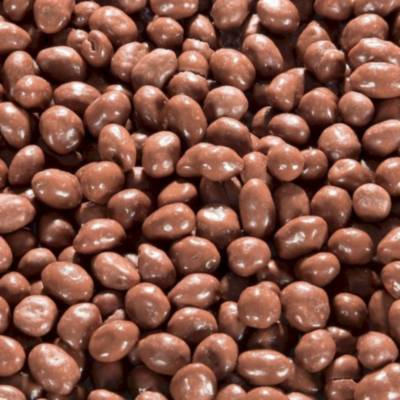 Chocolade pinda's en rozijnen