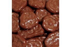 Chocolade bananen chips