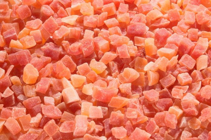 Papaya stukjes